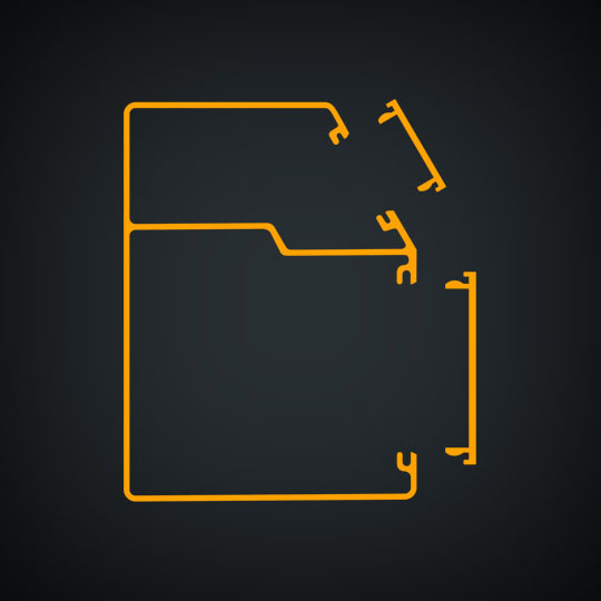 Skirting Profile | Trunking & Multi Channel Cable Management Systems